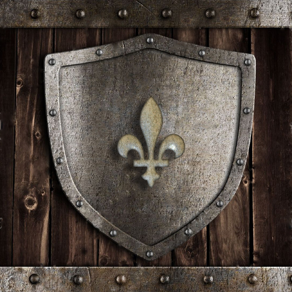 Fleur de Lis Shield