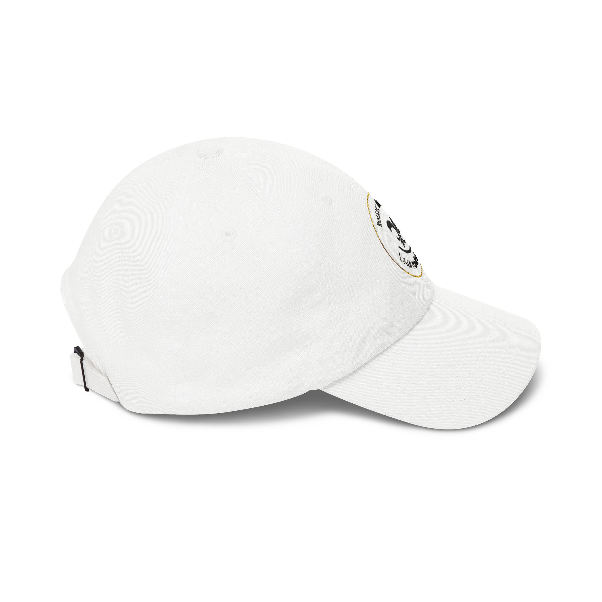 Rockin' Fleur de Lis Ranch and Cattle Co. Logo Baseball Cap - Classic White Hat - Image 4
